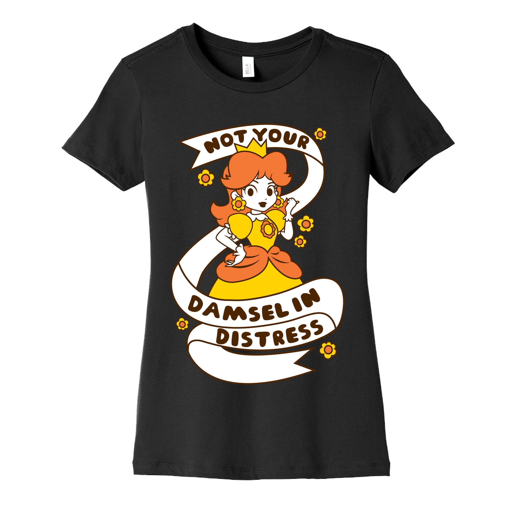 Not Your Damsel In Distress Women's Cotton Tee
